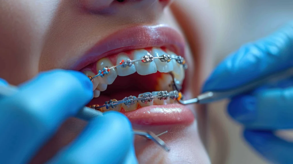 Close-up of zirconia crown on tooth, highlighting strength, durability, and natural appearance for Kansas City dental patients