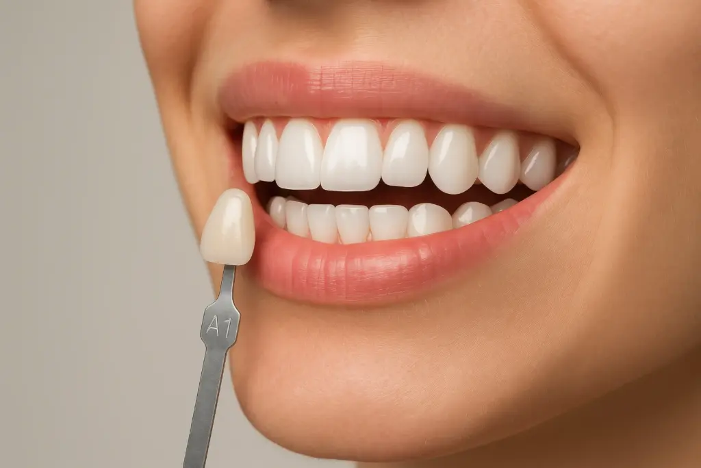 Porcelain veneers smile makeover by veneer specialist in Kansas City