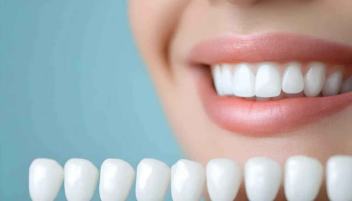 Professional teeth whitening treatment showing brighter results compared to DIY whitening methods